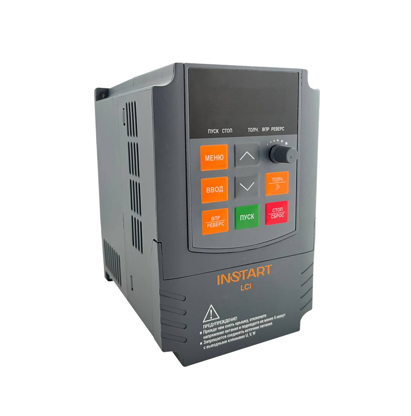 

Преобразователь частоты INSTART LCI-G0.75-4B (S) 0,75кВт 2,5А 3 ~ 342-440В 00090500, LCI-G0.75-4B (S)