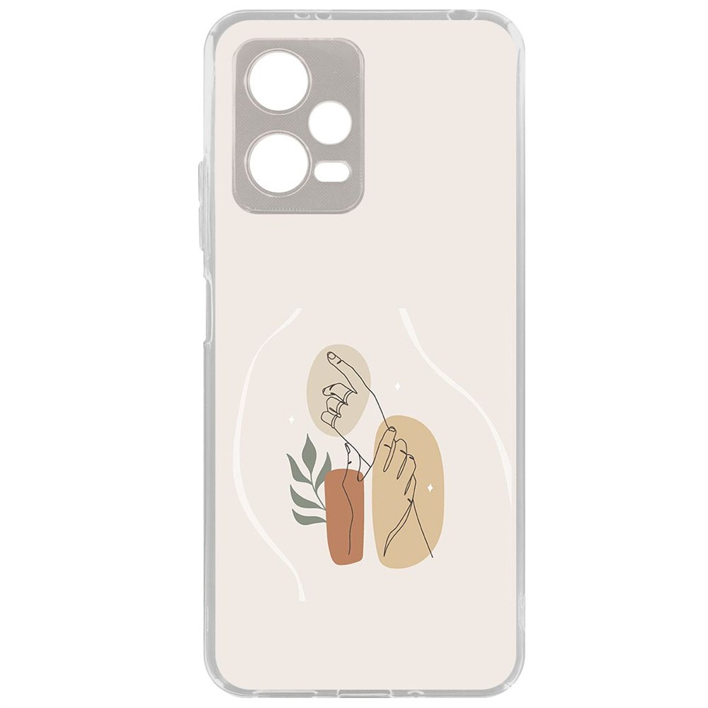 

Чехол-накладка Krutoff Clear Case Тонкость для Xiaomi Poco X5, Прозрачный