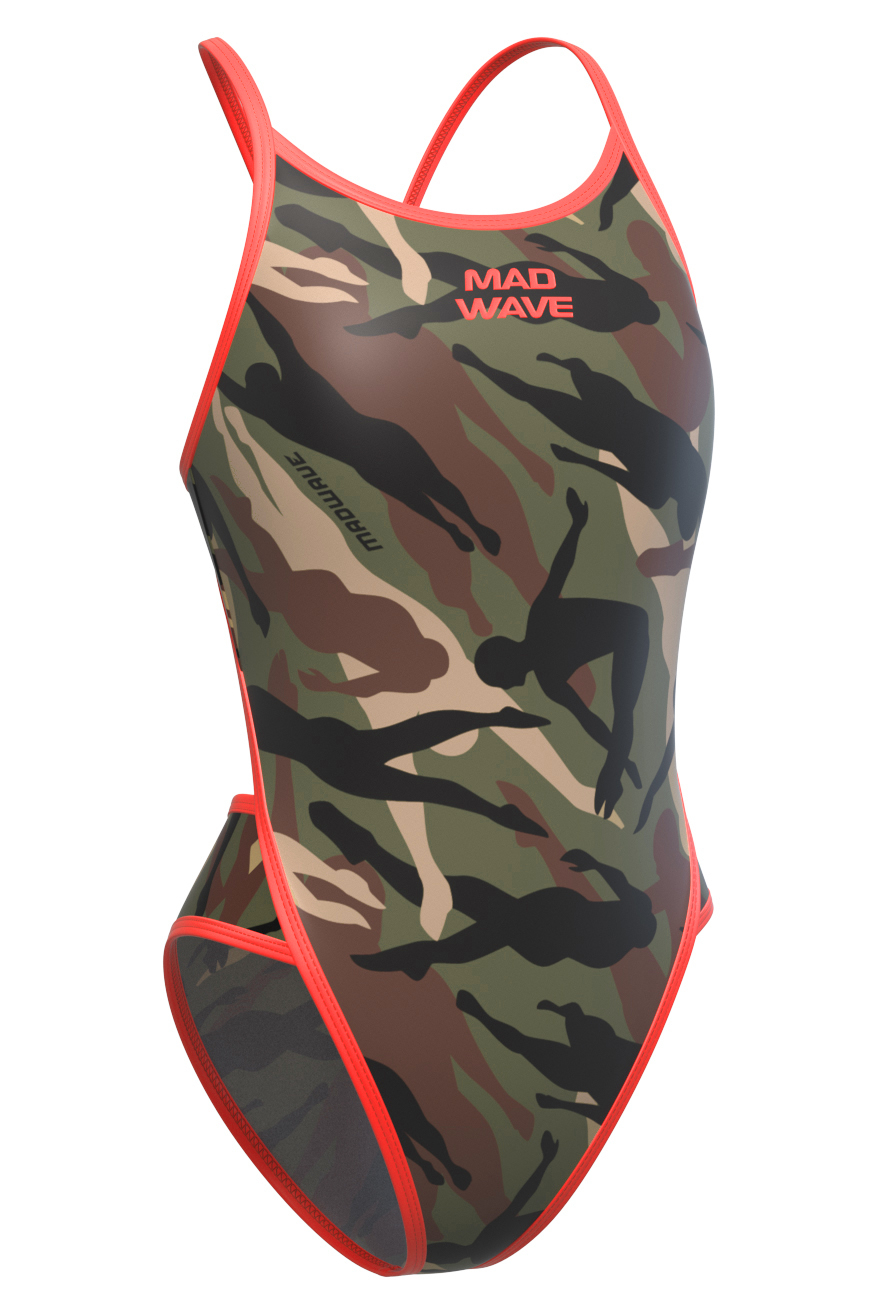 

Купальник слитный женский Mad Wave M1461163C2W разноцветный XL, M1461163C2W