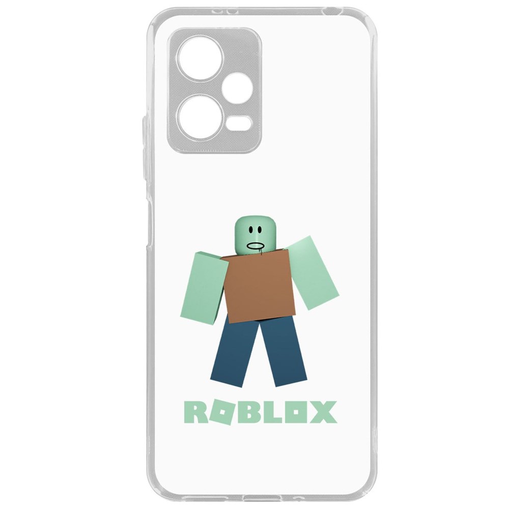 

Чехол-накладка Krutoff Clear Case Roblox-Зомби для Xiaomi Poco X5, Прозрачный