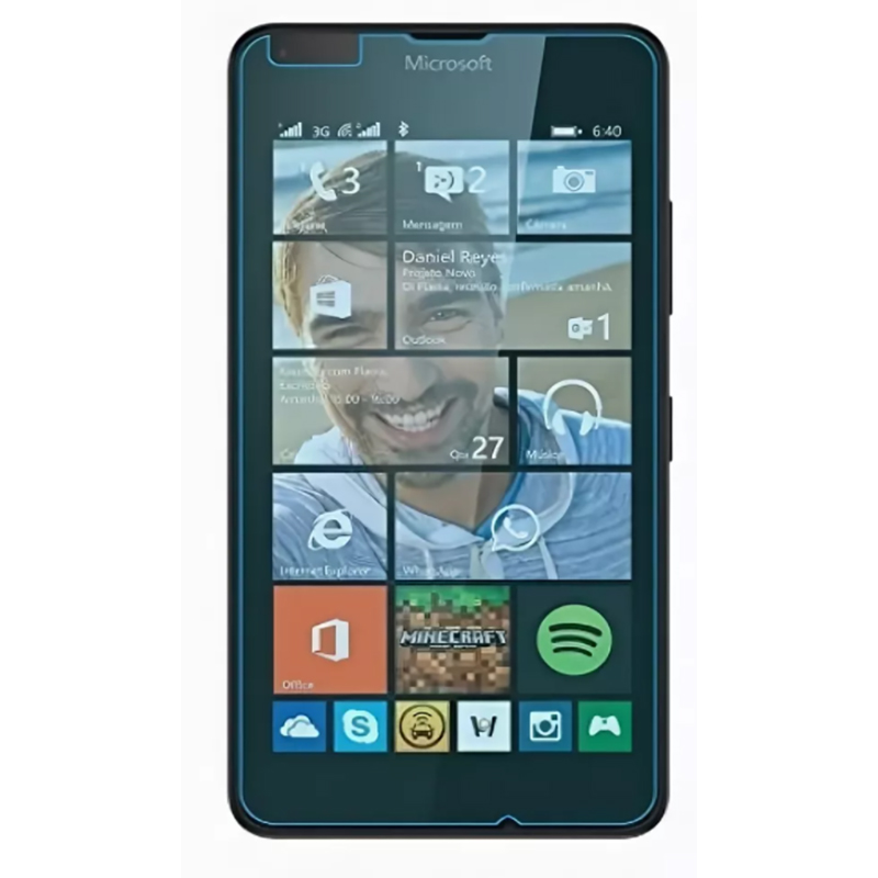 

Защитное стекло на Microsoft Lumia 640 XL, прозрачное, X-CASE