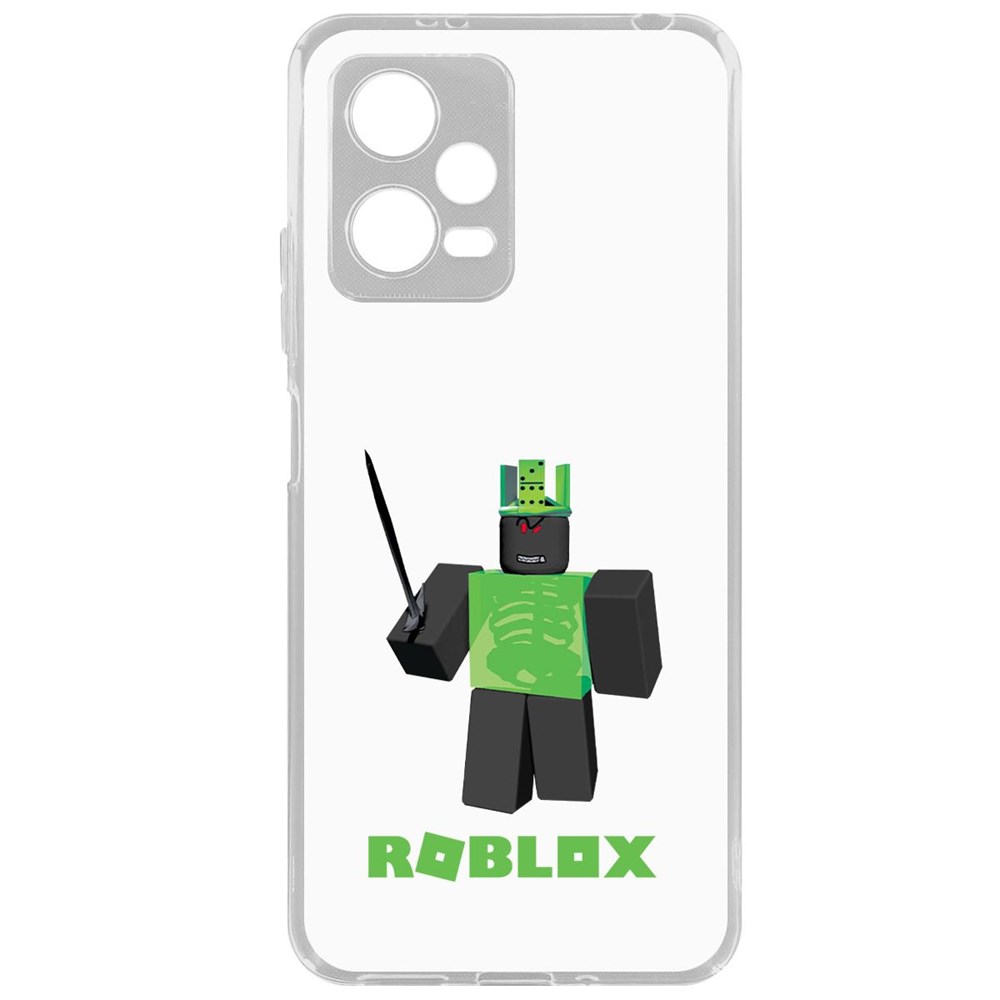 

Чехол-накладка Krutoff Clear Case Roblox-1x1x1x1x1 для Xiaomi Poco X5, Прозрачный