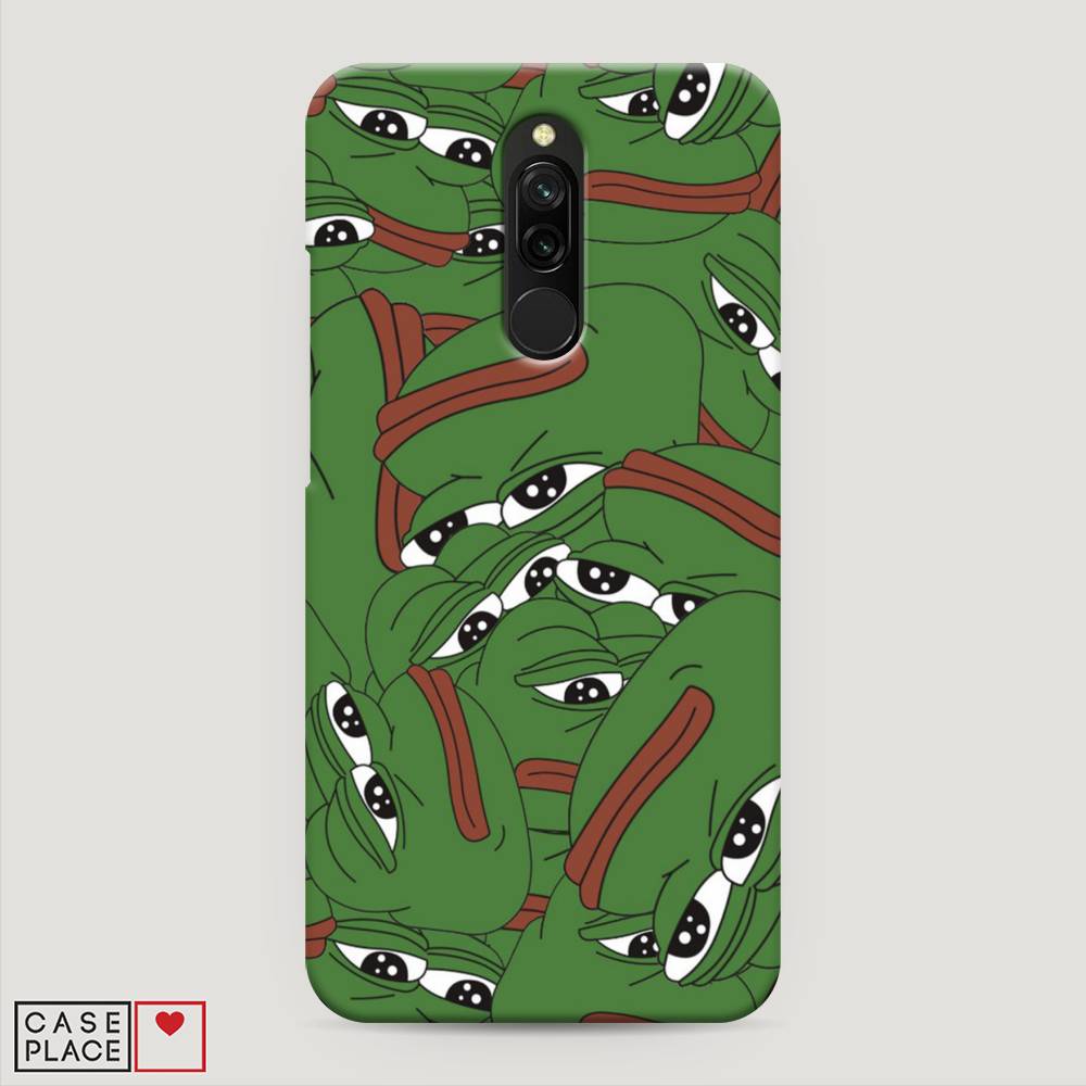 

Пластиковый чехол "Печальный frog" на Xiaomi Redmi 8, 37120-7