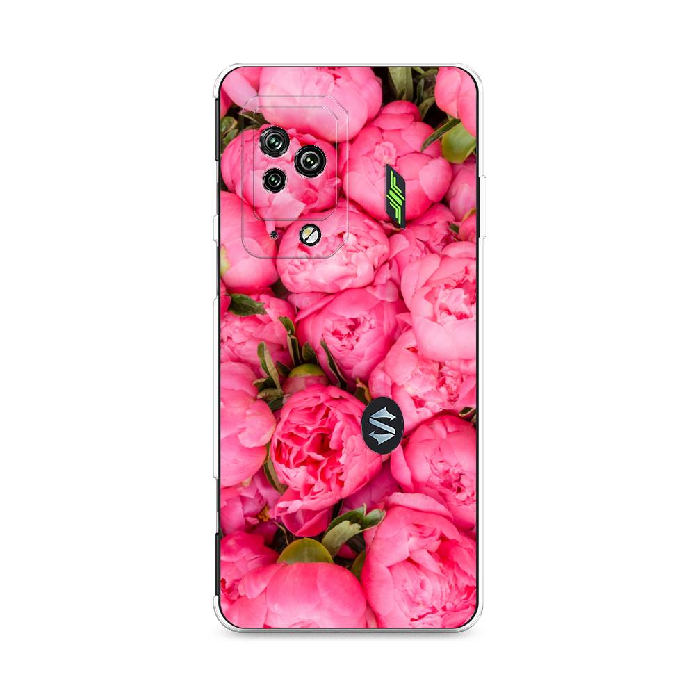 

Силиконовый чехол "Прекрасные пионы" на Xiaomi Black Shark 5 Pro, 314150-8