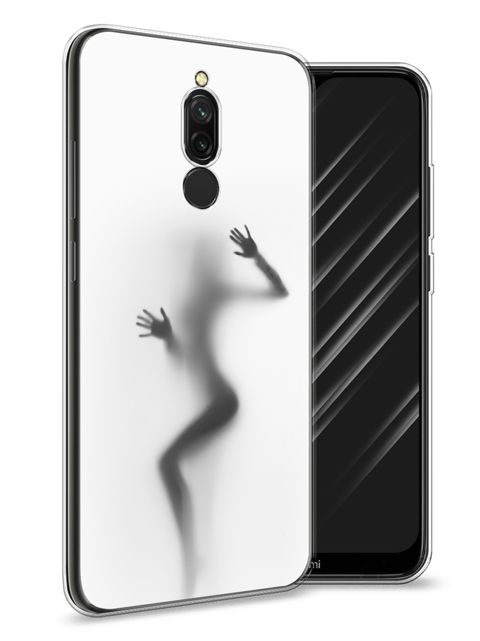 

Чехол Awog на Xiaomi Redmi 8 "Девушка в душе", Разноцветный, 37150-7