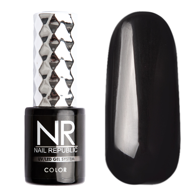

Гель-лак Nail Republic №100 (Черный), 10 мл