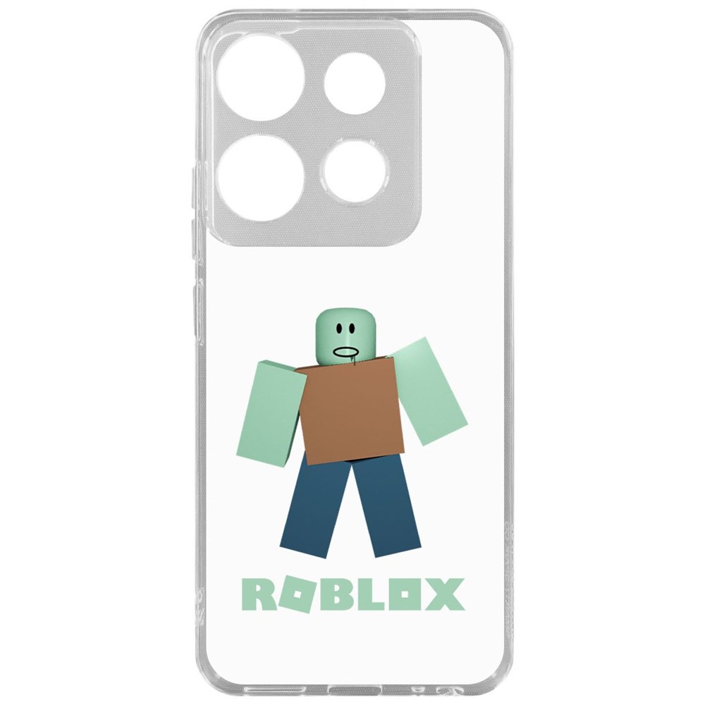 

Чехол-накладка Krutoff Clear Case Roblox-Зомби для TECNO POP 7 Pro, Прозрачный