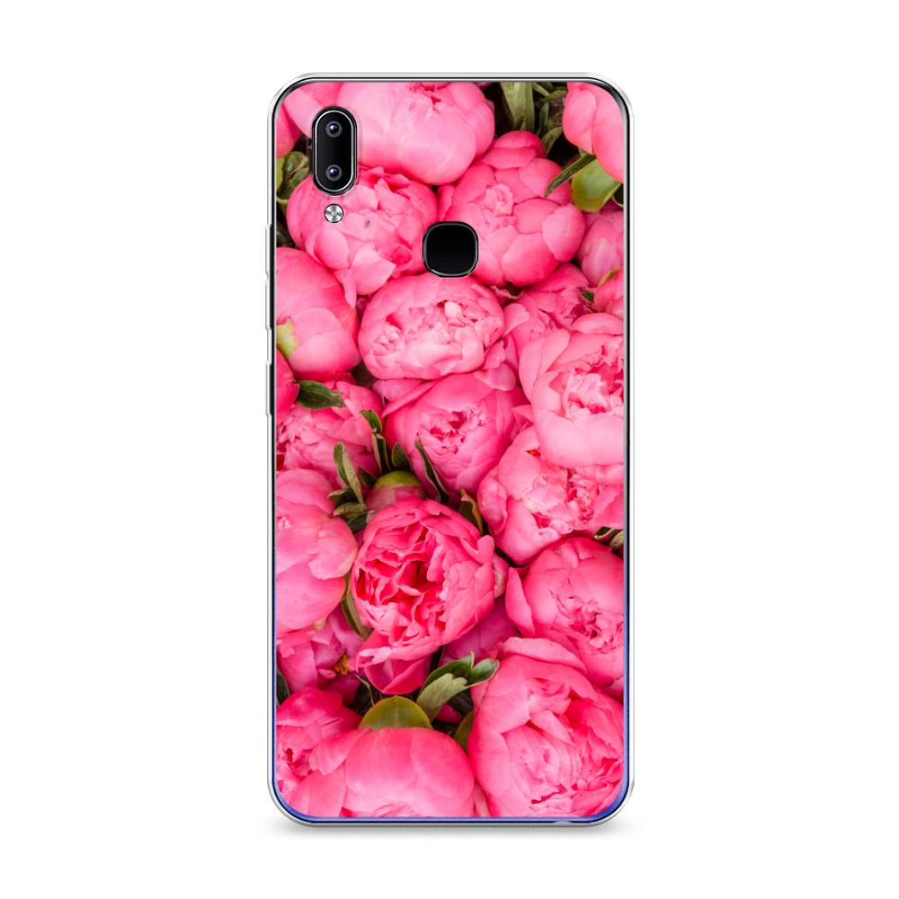 

Силиконовый чехол "Прекрасные пионы" на Vivo Y93, 262950-8