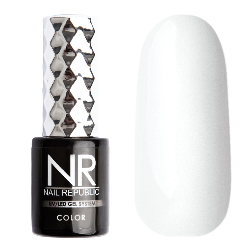 

Гель-лак Nail Republic №001 (Ярко-белый), 10 мл