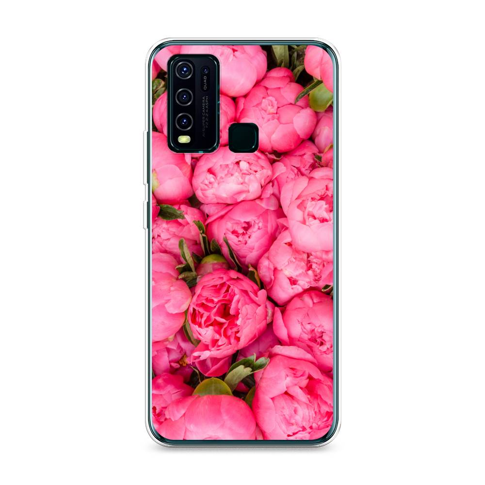 

Силиконовый чехол "Прекрасные пионы" на Vivo Y30, 263150-8