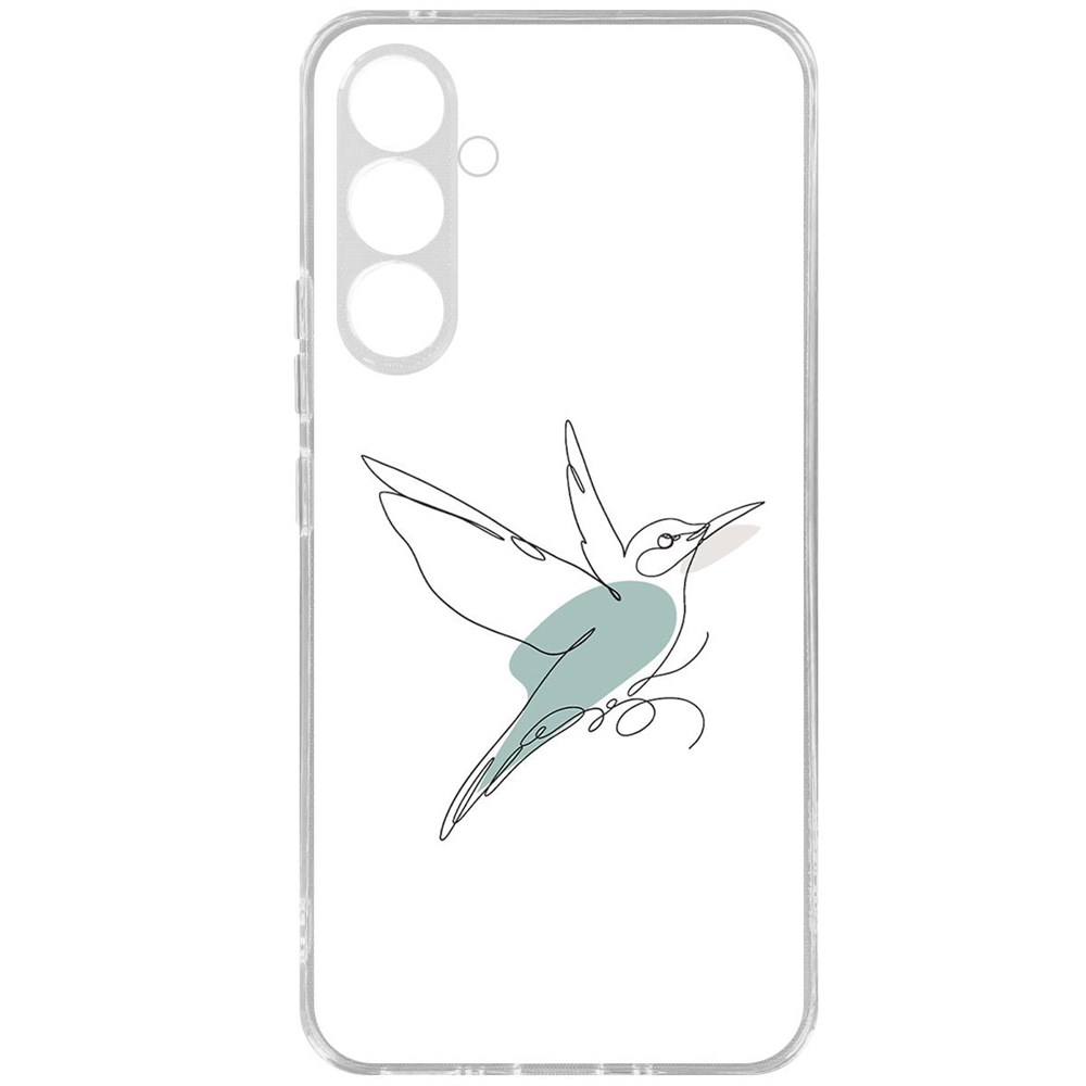 

Чехол-накладка Krutoff Clear Case Легкость для Samsung Galaxy A54 5G, Прозрачный