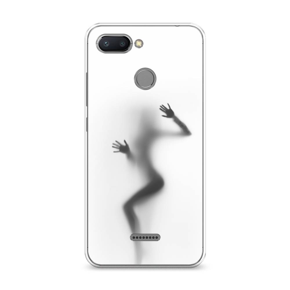 

Чехол Awog на Xiaomi Redmi 6 "Девушка в душе", Разноцветный, 33850-7