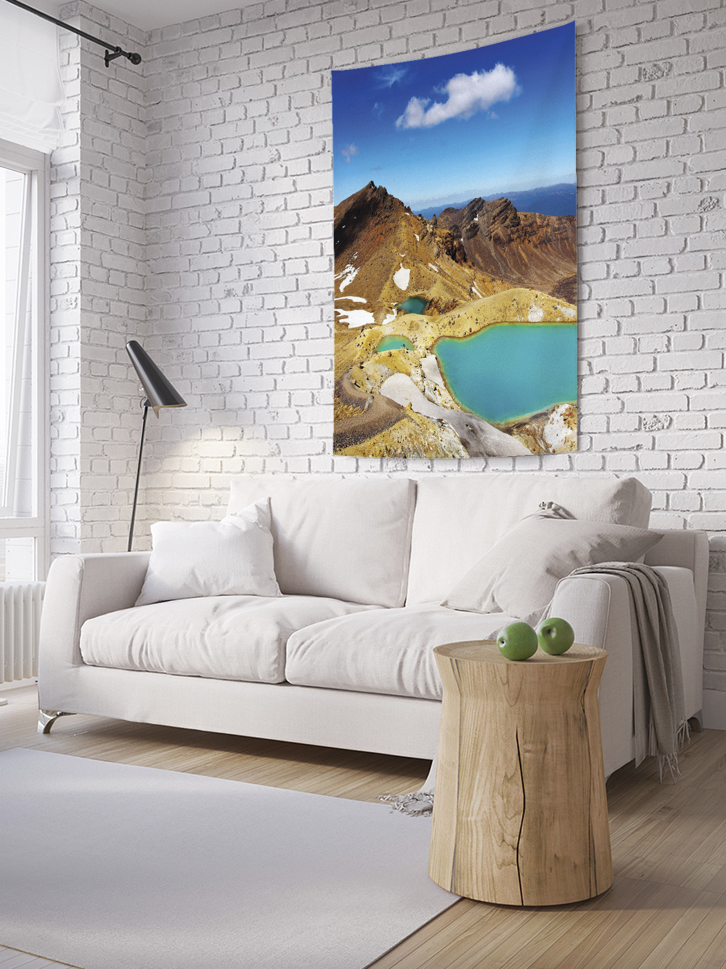 

Вертикальное фотопанно на стену JoyArty Национальный парк Тонгариро 100x150 см, Национальный парк Тонгариро