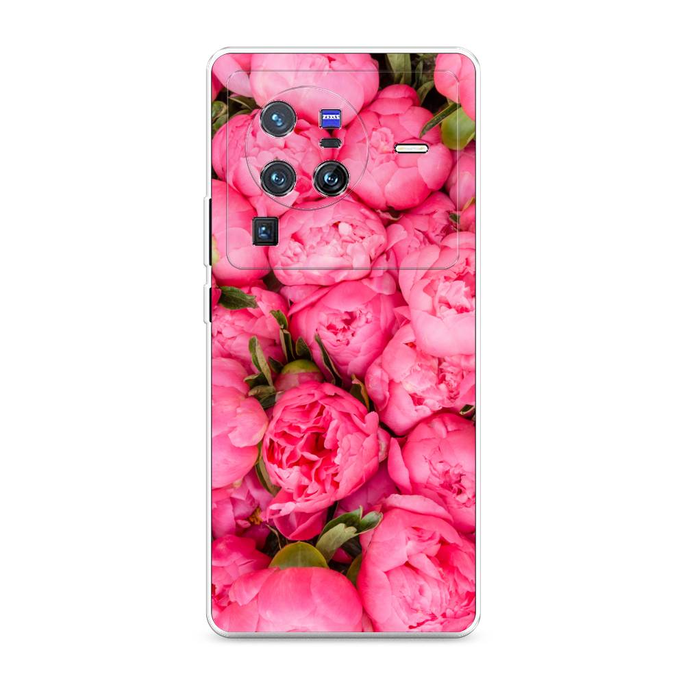

Силиконовый чехол "Прекрасные пионы" на Vivo X80 Pro, 266650-8