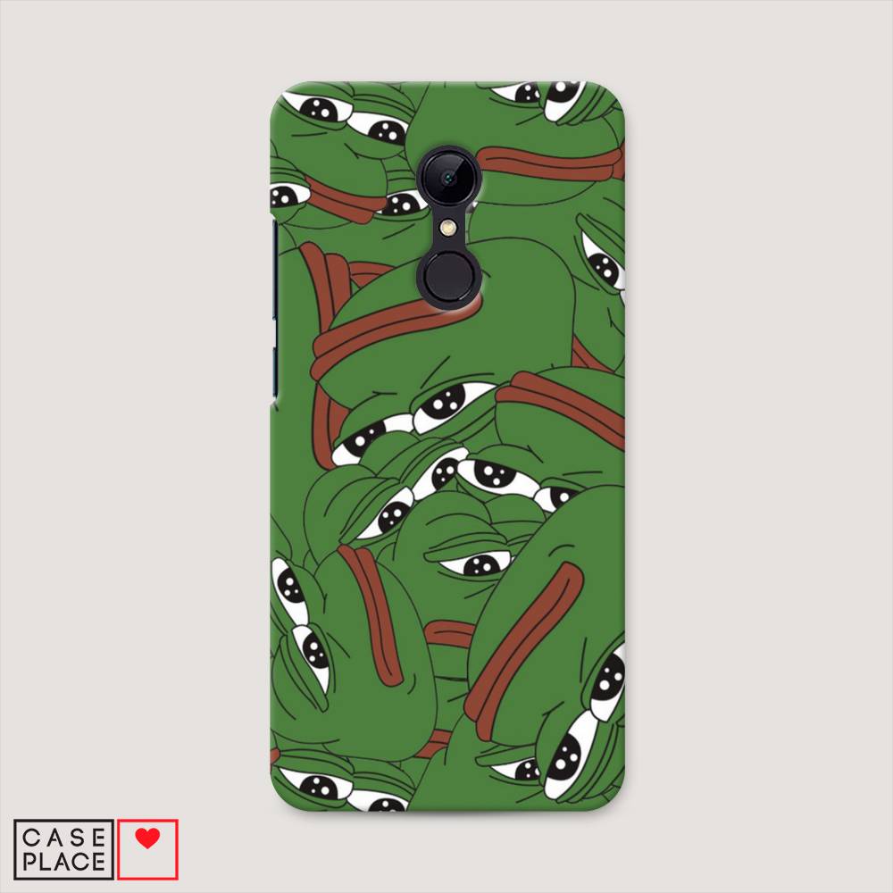 

Пластиковый чехол "Печальный frog" на Xiaomi Redmi 5, 33020-7