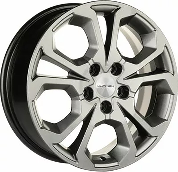 фото Колесный диск khomen wheels khw1711 chery tigo 7pro gray 6.5x17/5x108 et33 d60.1 whs507215