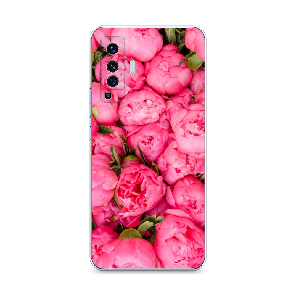 

Силиконовый чехол "Прекрасные пионы" на Vivo X50, 262250-8