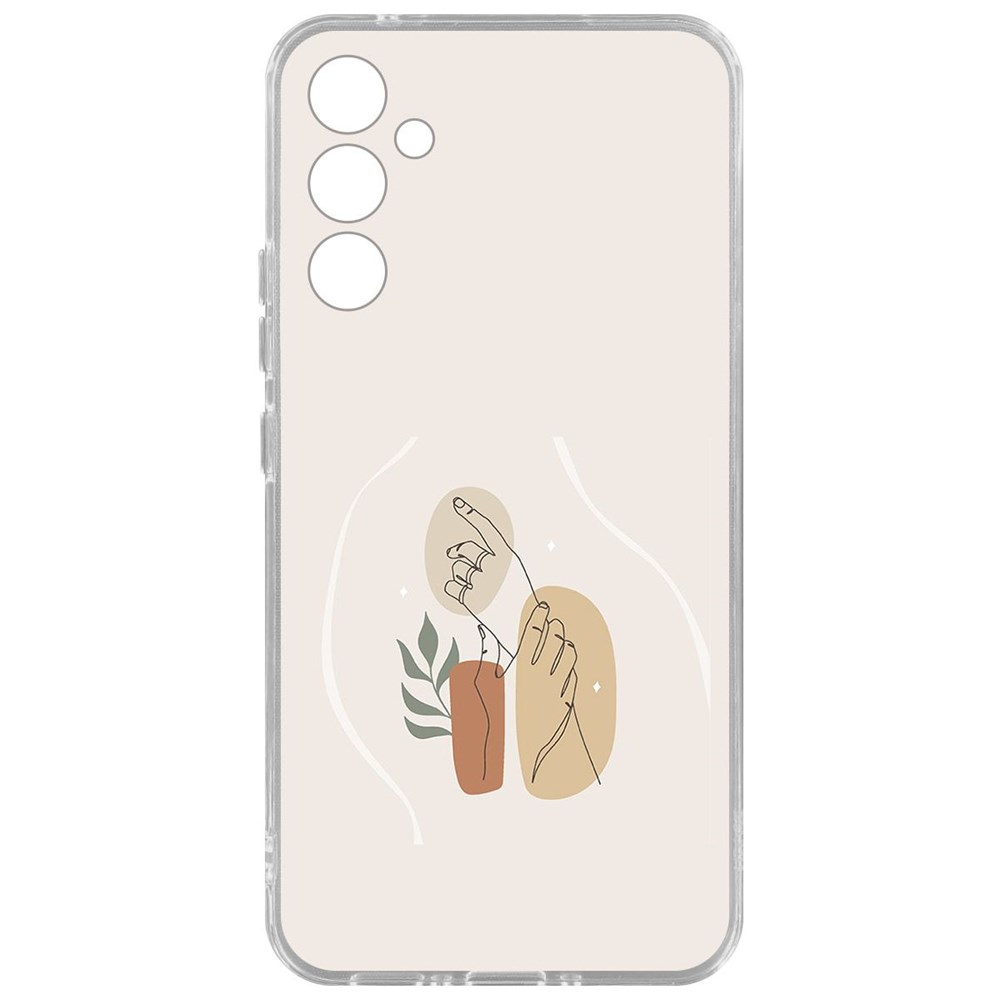 

Чехол-накладка Krutoff Clear Case Тонкость для Samsung Galaxy A34 5G, Прозрачный
