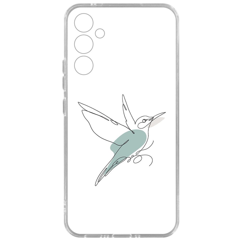 

Чехол-накладка Krutoff Clear Case Легкость для Samsung Galaxy A34 5G, Прозрачный