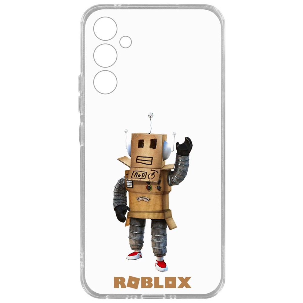 

Чехол-накладка Krutoff Clear Case Roblox-Мистер Робот для Samsung Galaxy A34 5G, Прозрачный