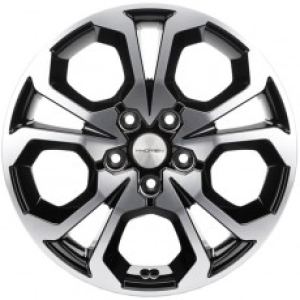 

Колесный диск Khomen Wheels KHW1711 (Coolray) Black-FP 6.5x17/5x114.3 ET45 D54.1 WHS507819, Черный