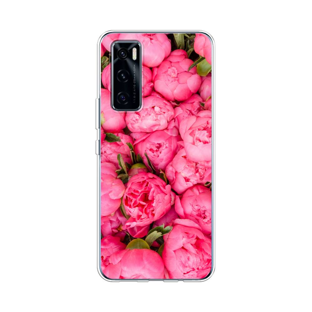 

Силиконовый чехол "Прекрасные пионы" на Vivo V20 SE, Разноцветный, 263550-8