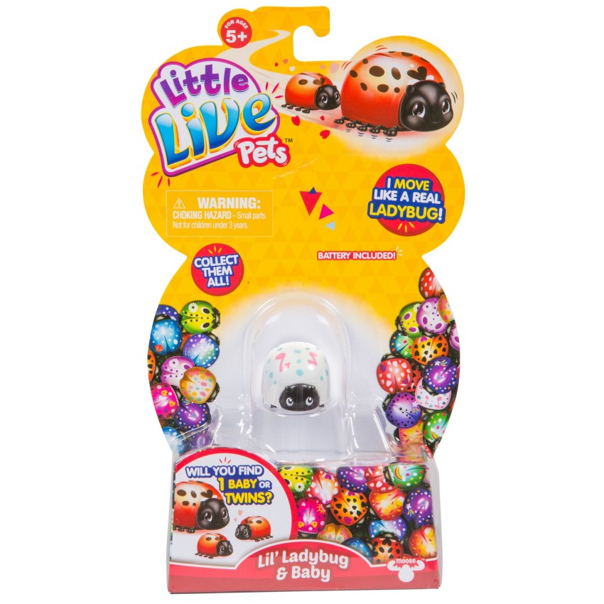 

Интерактивная игрушка MOOSE Божья коровка Little Live Pets, 28447