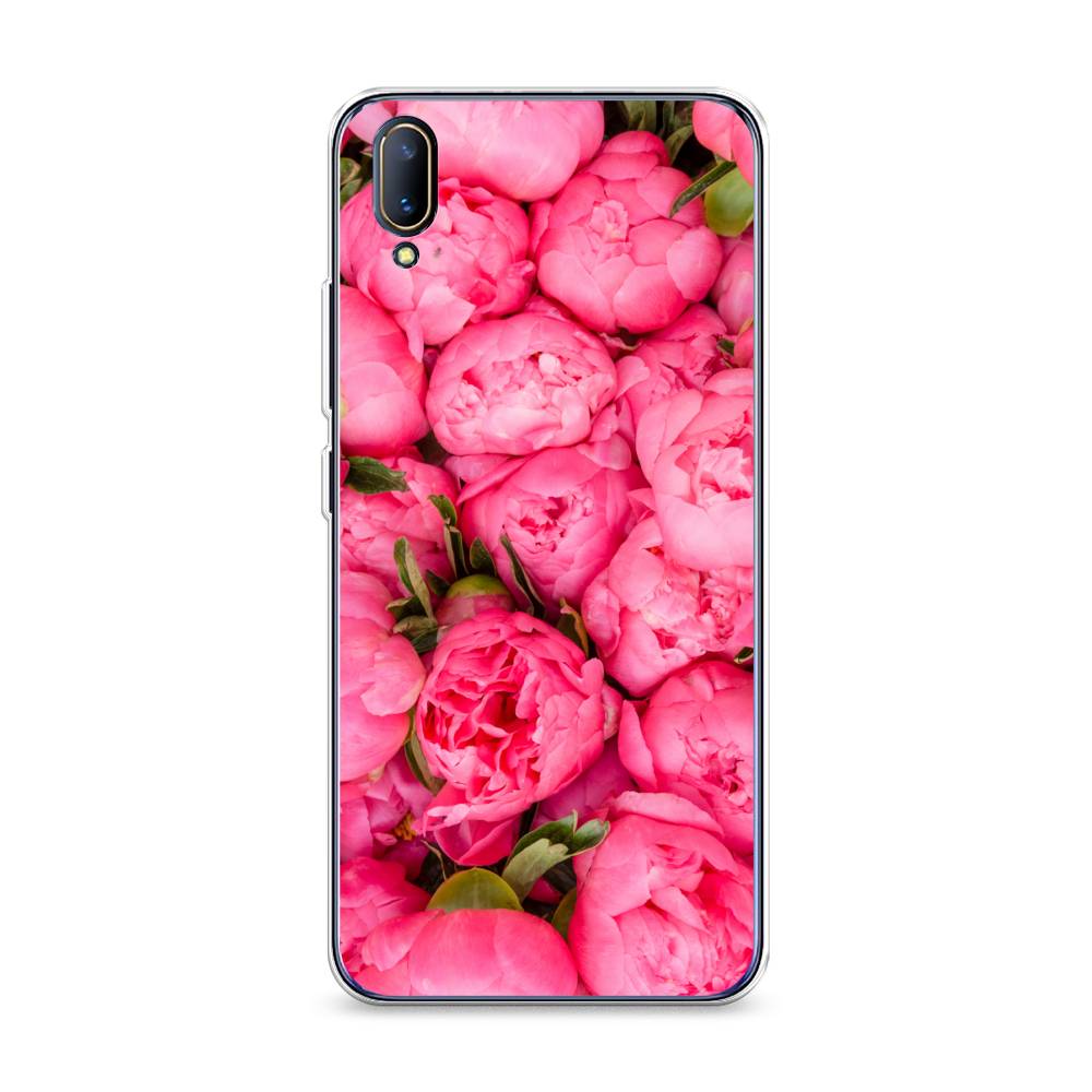 

Силиконовый чехол "Прекрасные пионы" на Vivo V11 (V11 Pro), 260850-8