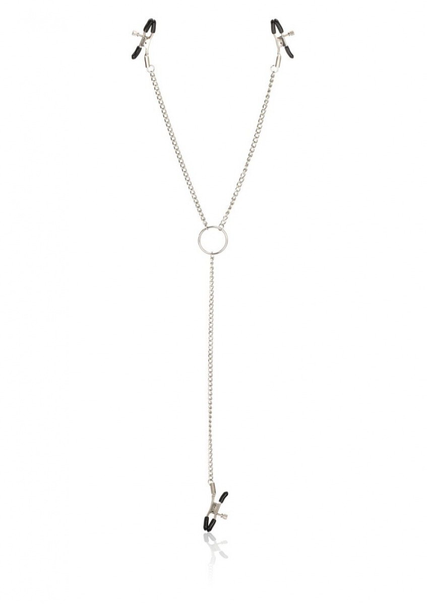 Тройной зажим California Exotic Novelties Triple Intimate Clamps для интимных мест