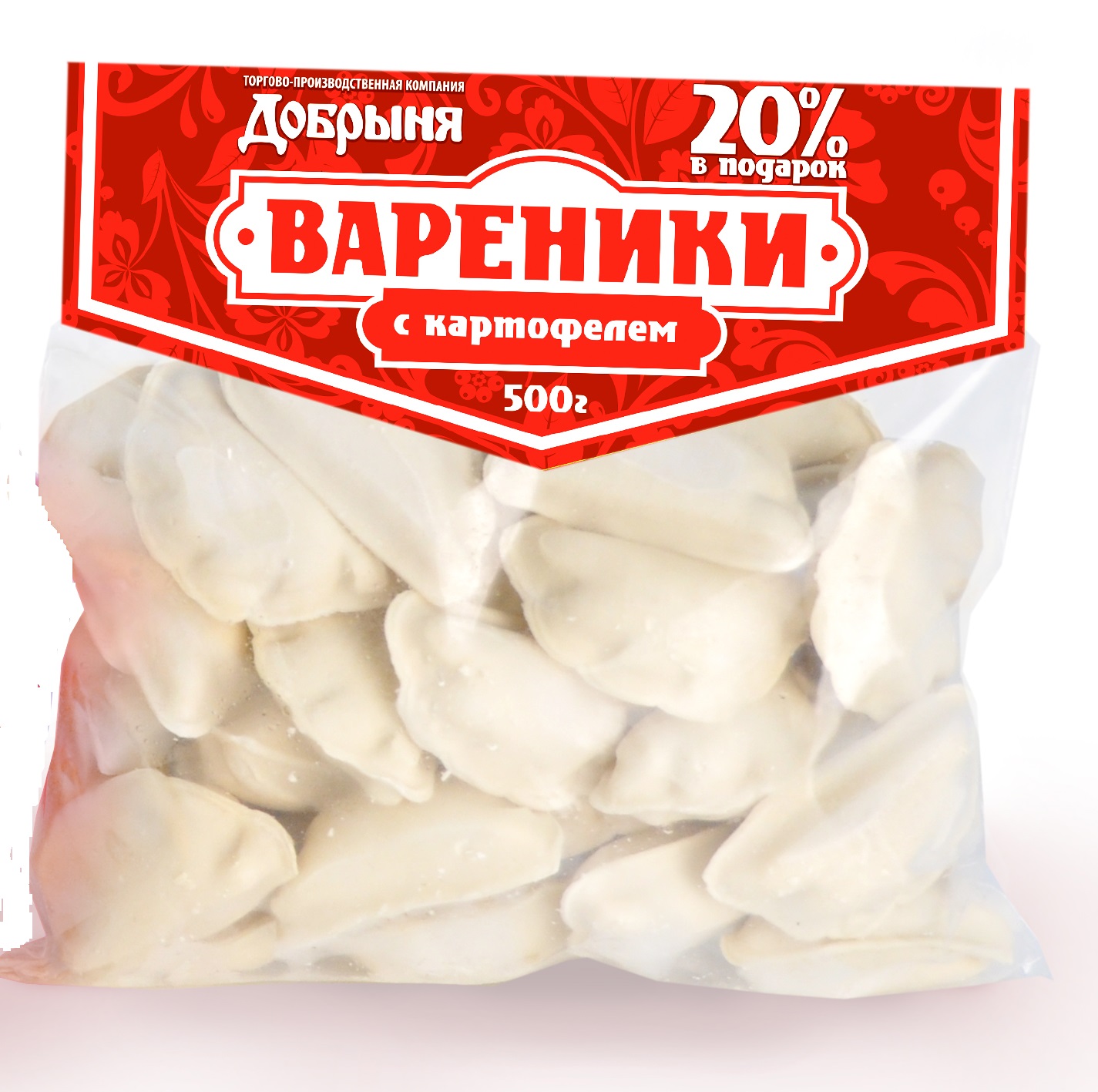 

Вареники Добрыня с картофелем 500 г