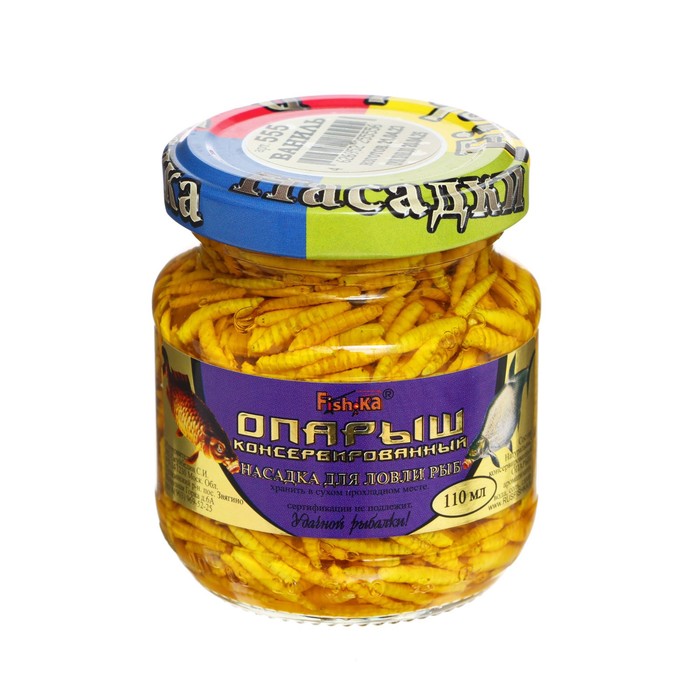 

Fishka Насадка опарыш консервированная, вкус ваниль, 110 мл