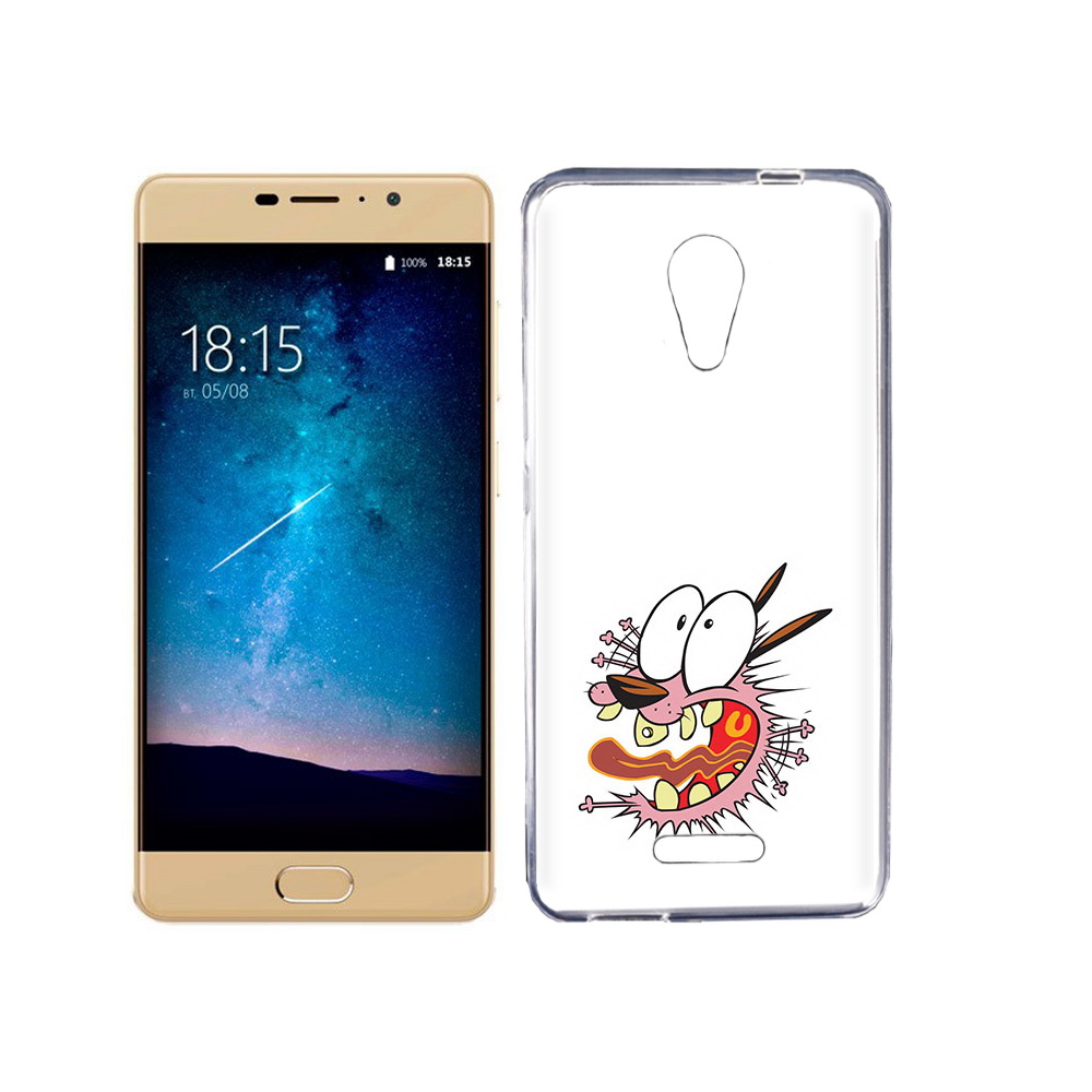 

Чехол MyPads Tocco для BQ 5201 Space испуганный бобик, Прозрачный, Tocco