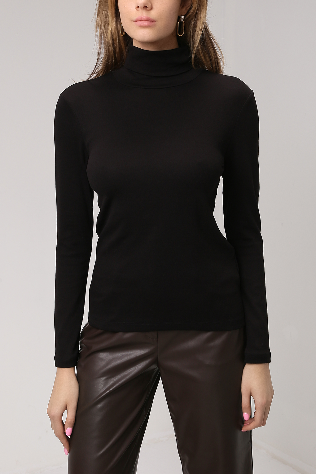 

Водолазка женская NOOM черная, 2109 SELINA