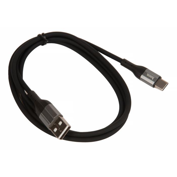 

Кабель usb type-c - usb Hoco 1 м черный