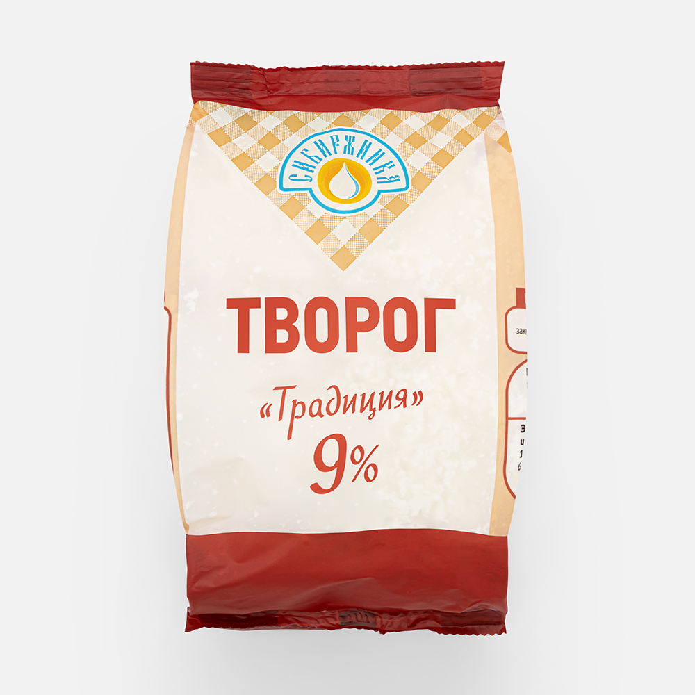 фото Творог сибиржинка традиция 9% бзмж 500 г