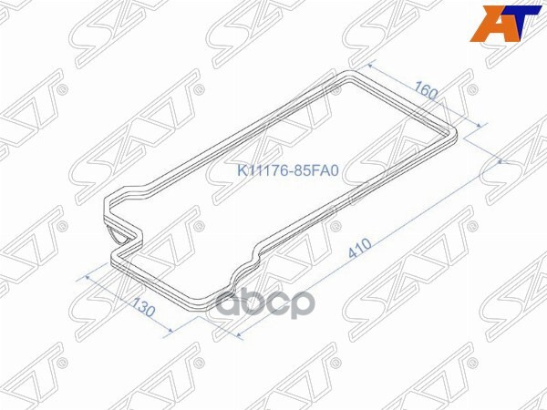 

Sat K11176-85Fa0 Прокладка Клапанной Крышки Sz H20A, H25A H27A, 98-05 Grandvitara Xl-7 Пра
