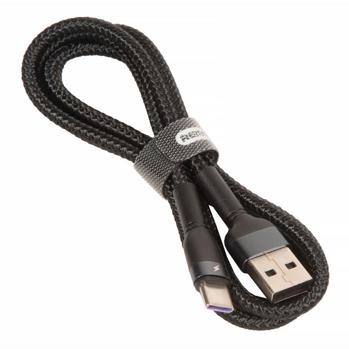 

Кабель usb type-c - usb Remax 1 м черный