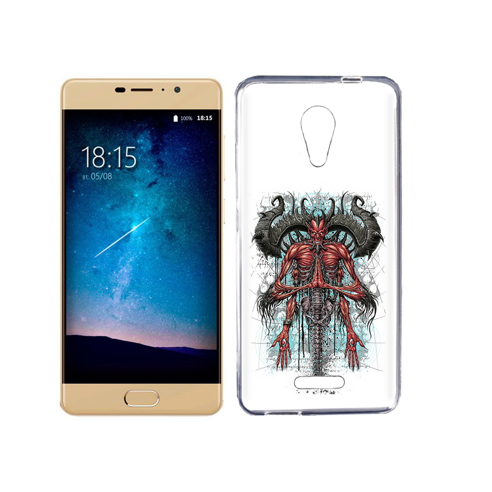 

Чехол MyPads Tocco для BQ 5201 Space дьявол, Прозрачный, Tocco