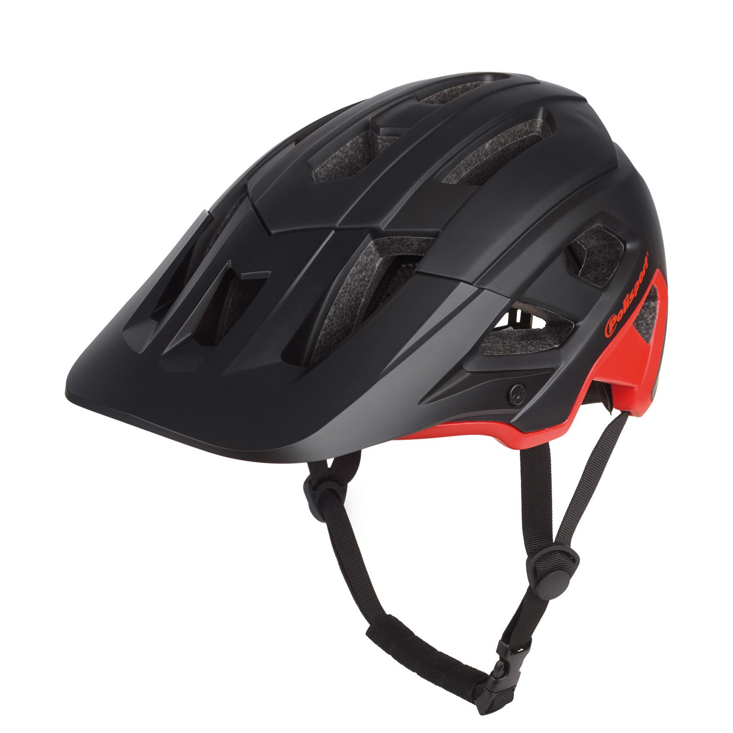 Polisport Велошлем Polisport Mountain Pro 87428 цвет Черный-Красный ростовка 58-61см 8388₽