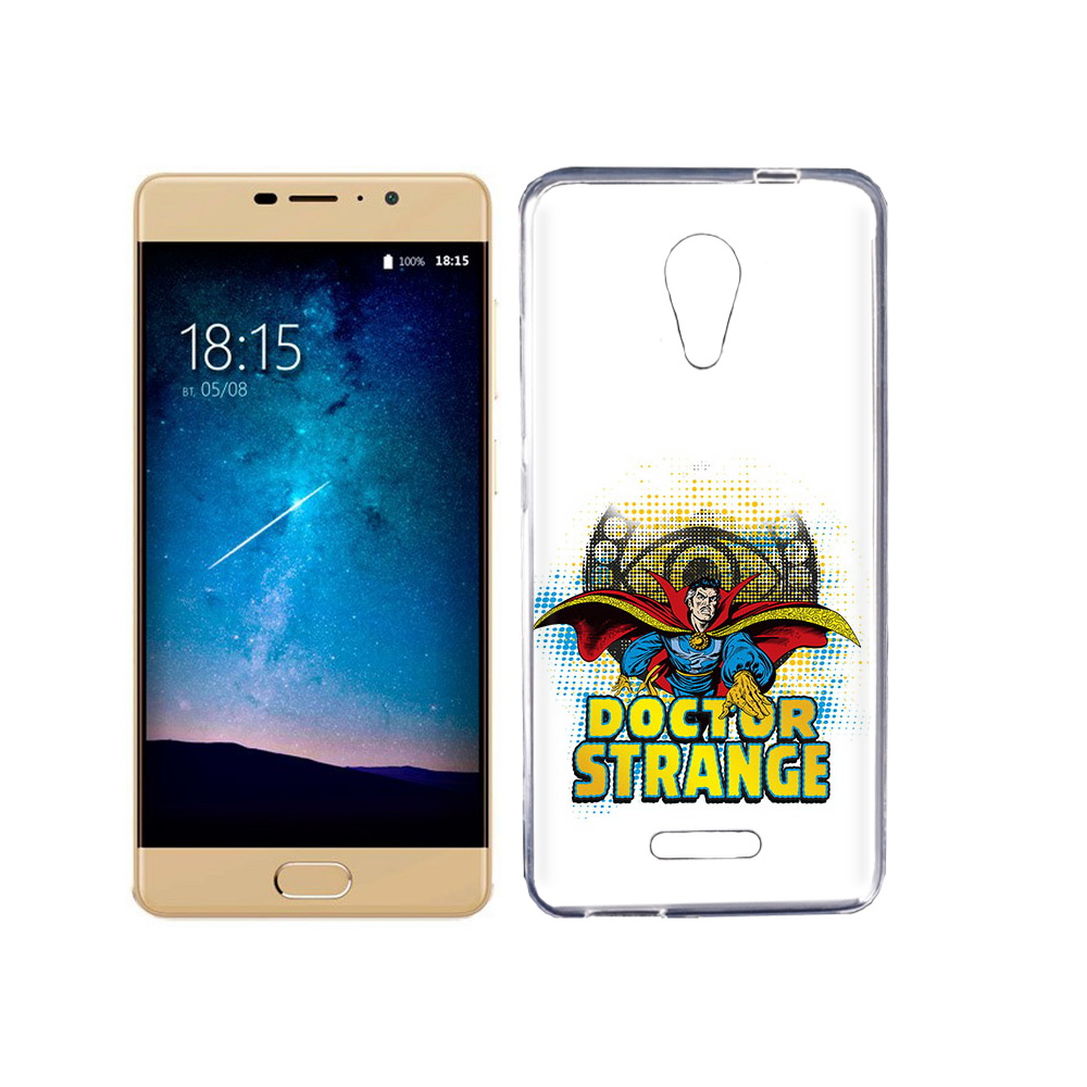 

Чехол MyPads Tocco для BQ 5201 Space доктор стренж рисунок, Прозрачный, Tocco