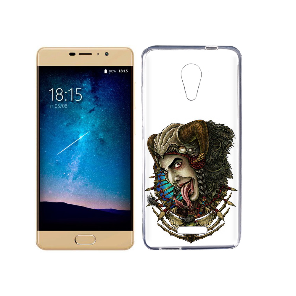 

Чехол MyPads Tocco для BQ 5201 Space длинный язык, Прозрачный, Tocco