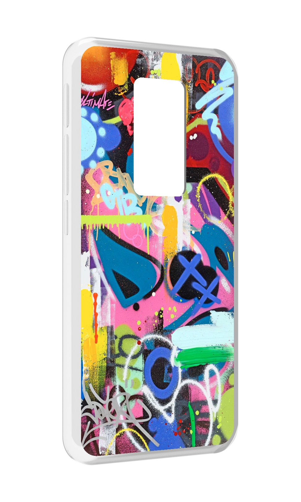 

Чехол MyPads абстракция-графити для Motorola Defy 2021, Прозрачный, Tocco