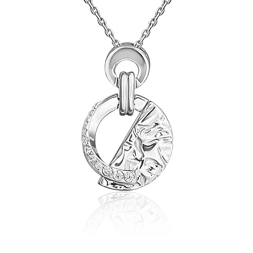 

Подвеска из серебра PLATINA jewelry 03-3390-00-401-0200, фианит, 03-3390-00-401-0200