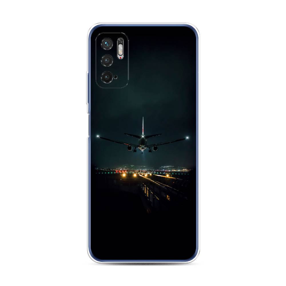 

Силиконовый чехол "Ночной рейс" на Xiaomi Redmi Note 10T, Разноцветный, 310850-6