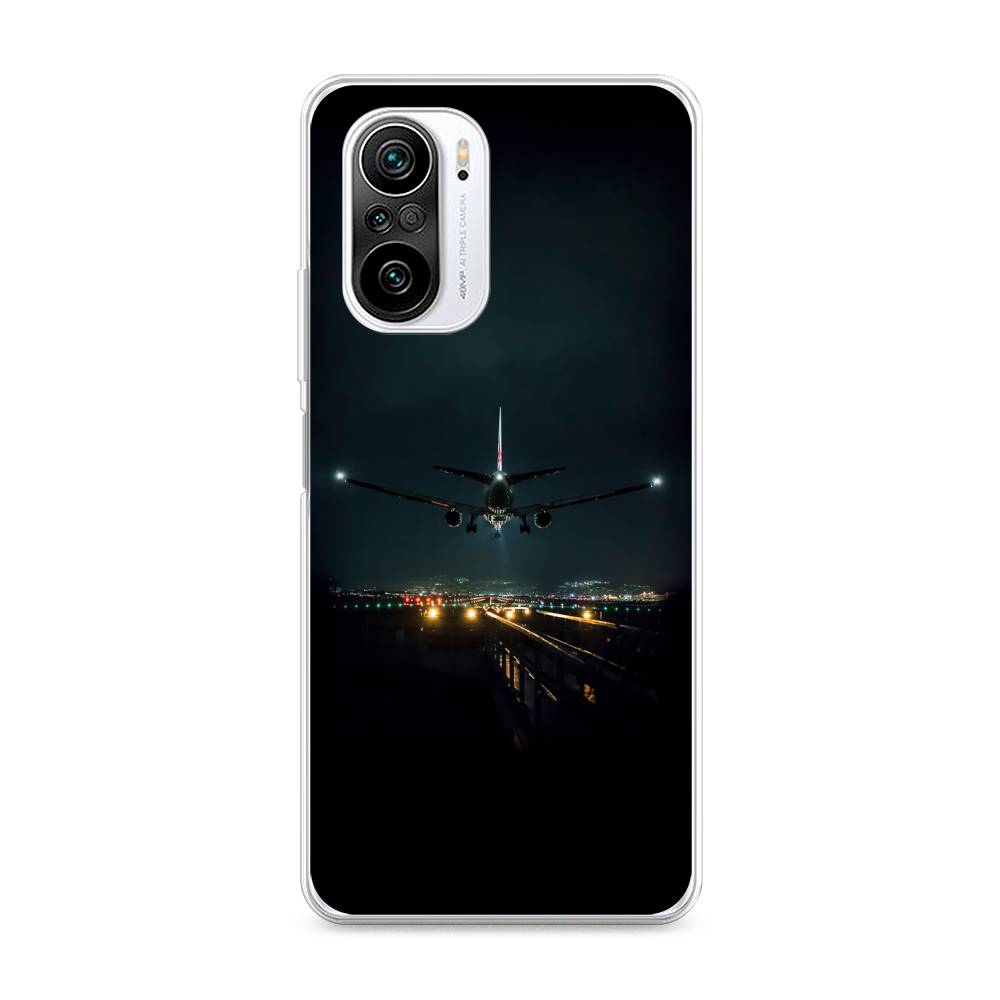 

Силиконовый чехол "Ночной рейс" на Xiaomi Redmi K40, Разноцветный, 310950-6