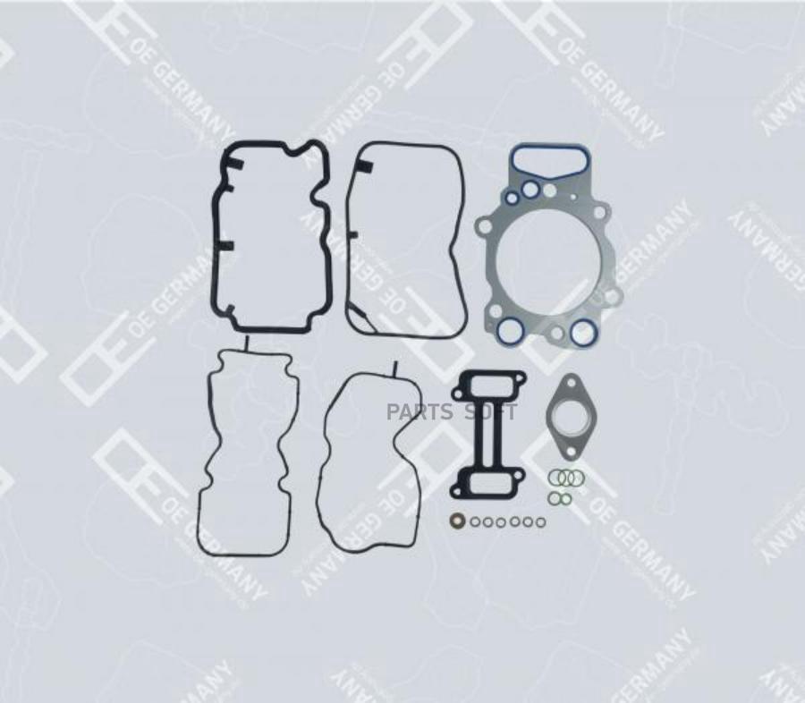 К-кт прокладок верх металл на 1 cyl 127 6x SCANIA 124.360/400 DSC12.01/02. DTC12