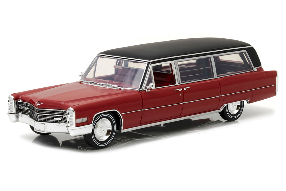 

Cadillac s&s limousine 1966 red/black / кадиллак лимузин черно-красный