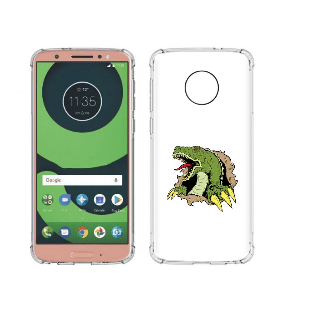 

Чехол MyPads Tocco для Motorola Moto G6 годзила (PT99805.376.290), Прозрачный, Tocco