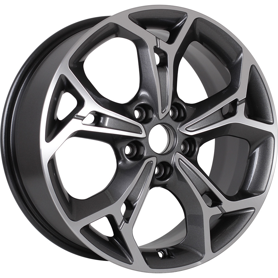 фото Колесный диск khomen wheels khw1702 cx-5/seltos black-fp 7x17/5x114.3 et50 d67.1 whs498695