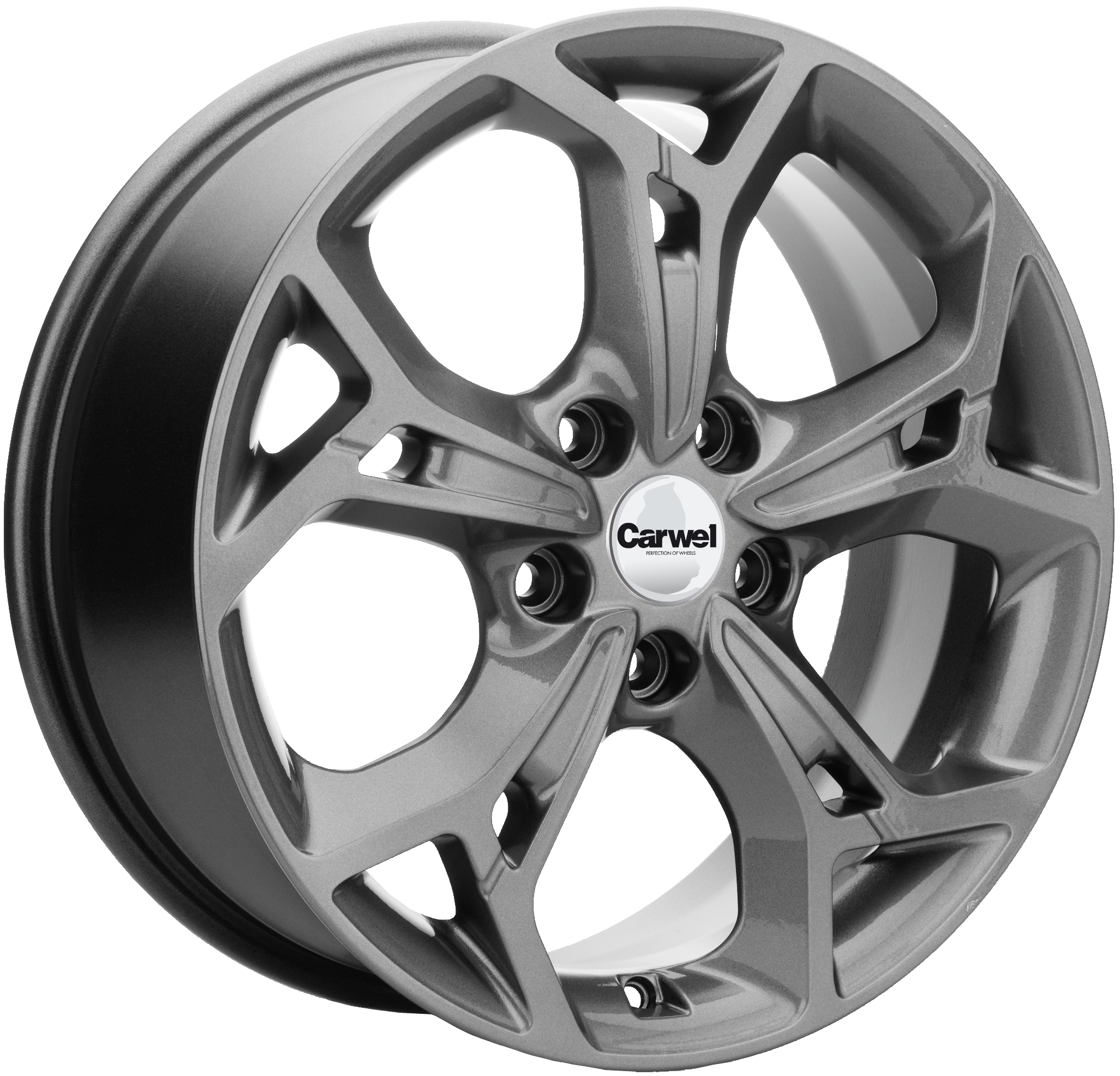 фото Колесный диск khomen wheels khw1702 (cx-5/seltos) gray 7x17/5x114.3 et50 d67.1 whs497905